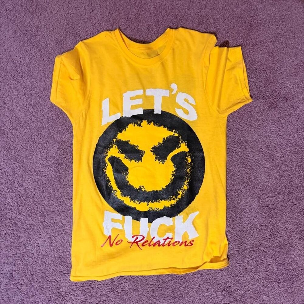 Number-n-ine Men's Yellow T-shirt